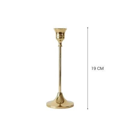 Timeless Gold Vintage Candlestick