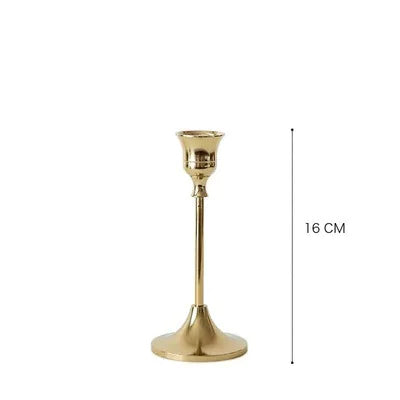 Timeless Gold Vintage Candlestick