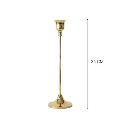 Timeless Gold Vintage Candlestick